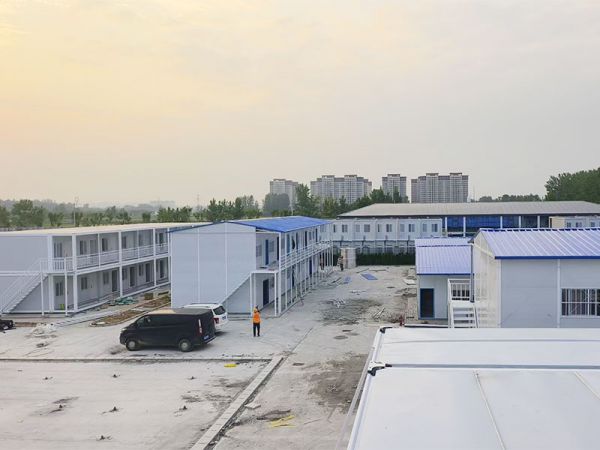 湖北板房＋打包箱工地